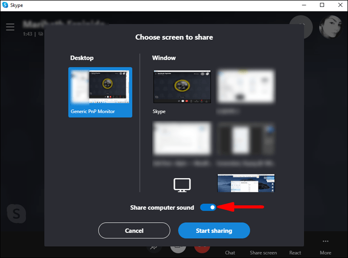 share screen in skype for mac